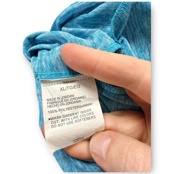 NWOT Under Armour HeatGear Women’s Hooded Pullover – XL – Blue Heather - Picture 8 of 10